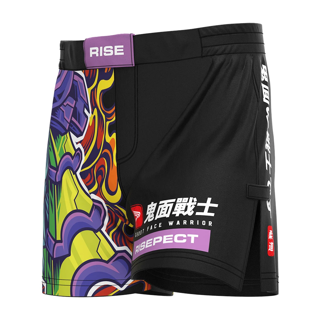 RISE Fantasy Ghost Face MMA Shorts The Blend of Trend and Passion 1