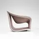 Comfy Modern Lounge Chair Stainless Steel + Fabric by HENYANG 5