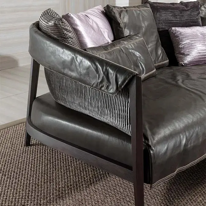 Modern Contemporary Sofa Hotel by HENYANG 6