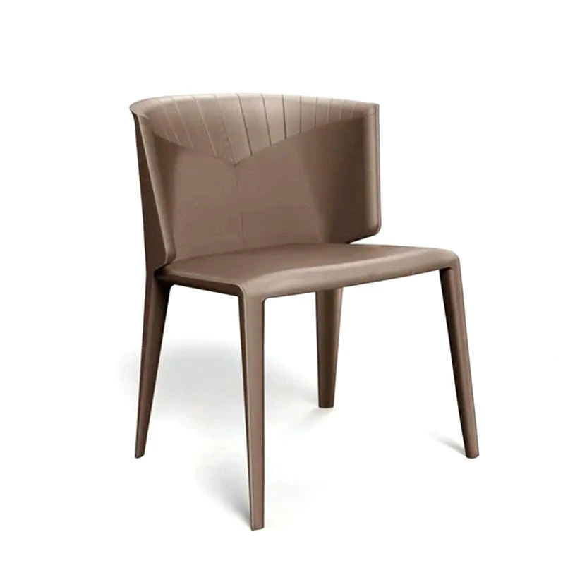 Factory Wholesale Cheap Modern High Quality Nordic Design Leather Dining Chair 1