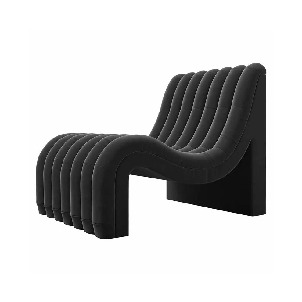 Good Quality Office Upholstered Fabric Armchair Classic Design Special Shaped Hotel Lobby Lounge Chair 1