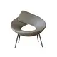 Modern Accent Lounge Chair Fiberglass Shell by HENYANG 3