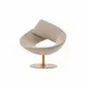 Modern Accent Lounge Chair Fiberglass Shell by HENYANG 5