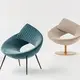 Modern Accent Lounge Chair Fiberglass Shell by HENYANG 6