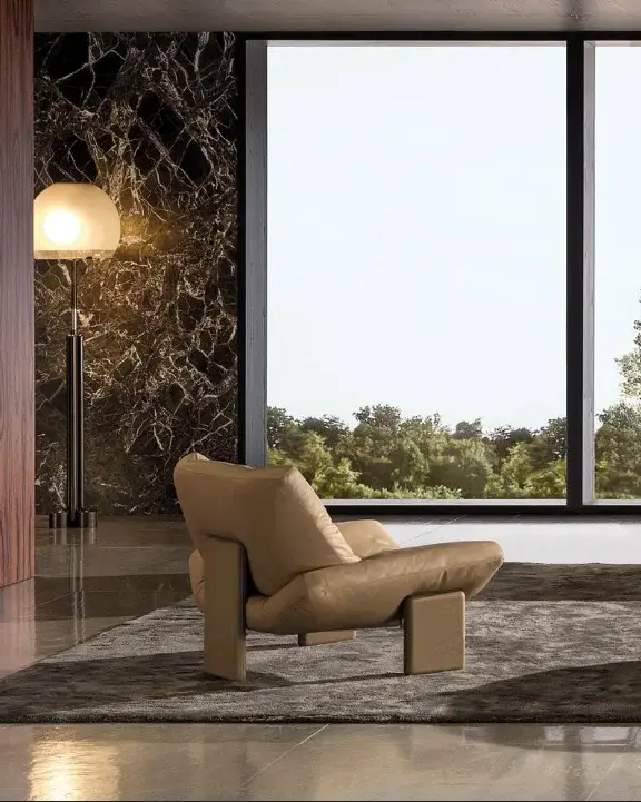 Modern Bedroom Lounge Chair Modern - - HENYANG 6