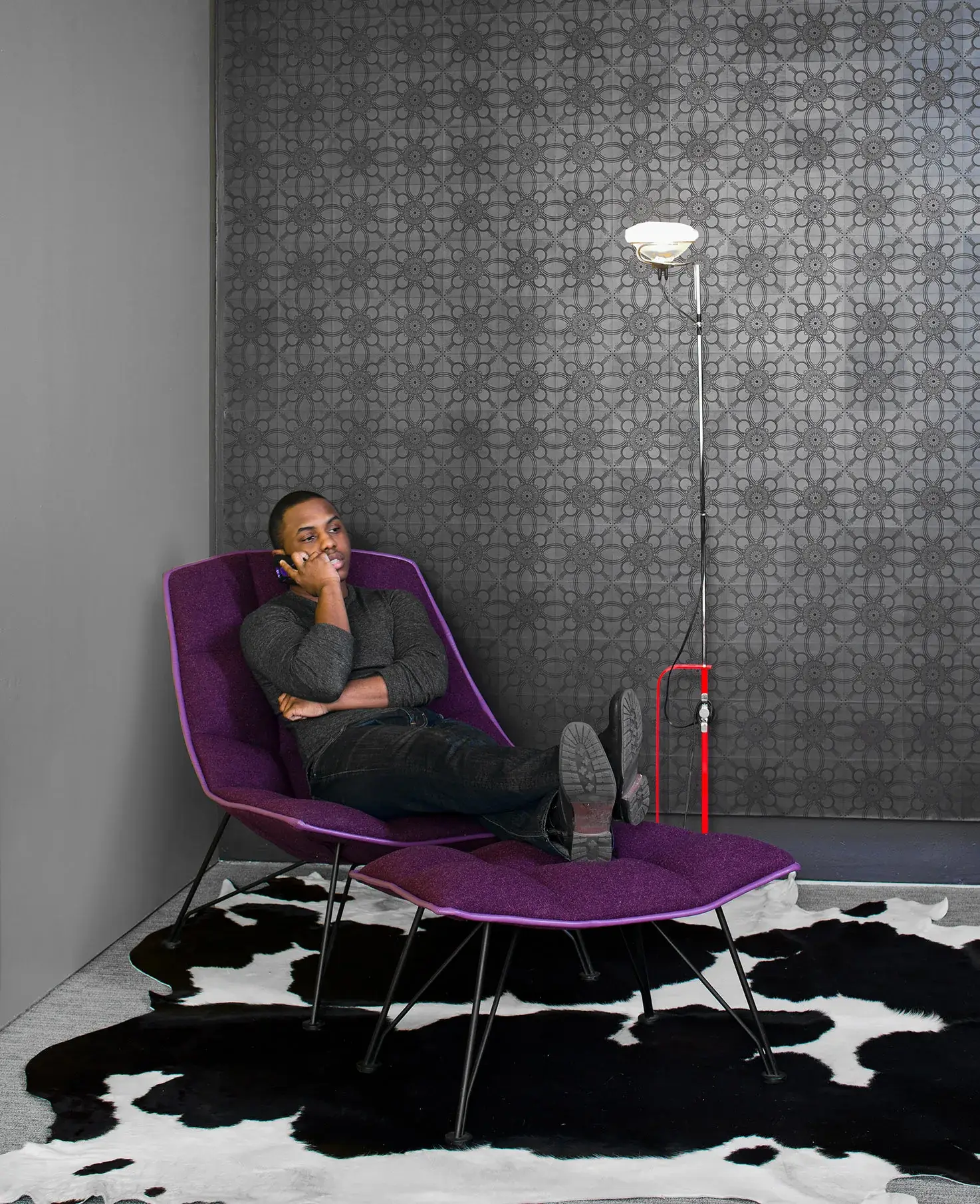Living Room Chair Factory Wood Frame+foam+coral Fleece by HENYANG 5