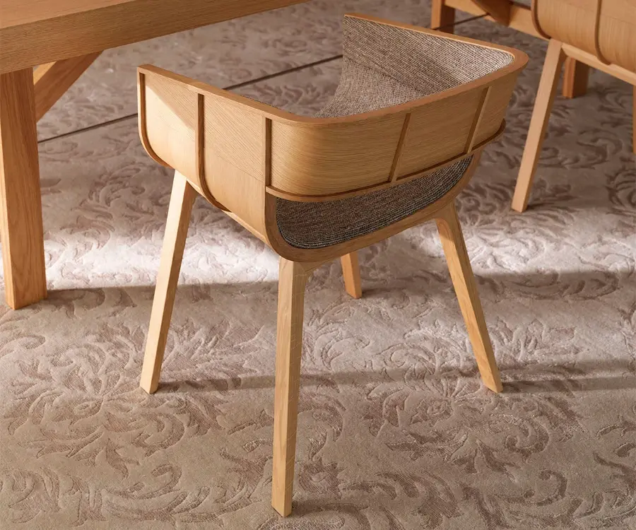 Dining Room Chair Nylon Base Steel Bolt - - HENYANG 5