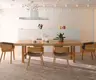 Dining Room Chair Nylon Base Steel Bolt - - HENYANG 6