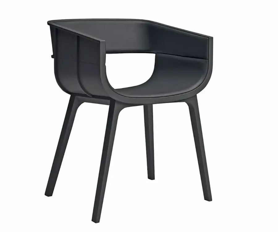 Dining Room Chair Nylon Base Steel Bolt - - HENYANG 2