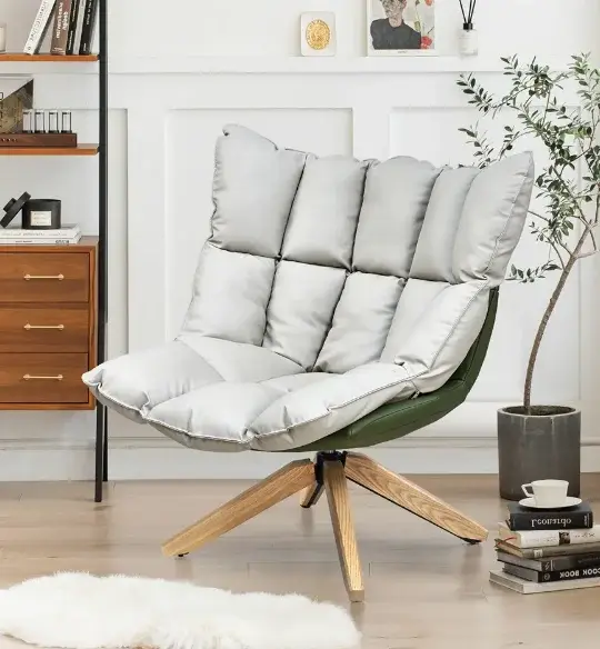 Custom Living Room Chair Italy Luxury - - HENYANG 4