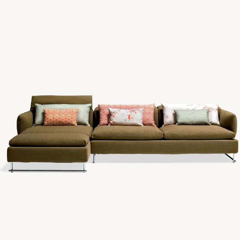 Wholesale Hotel Furniture Sectional Sofa by HENYANG 3