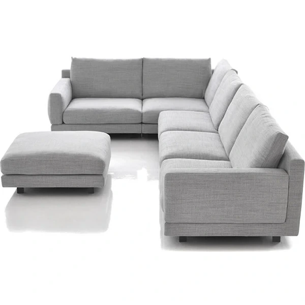 Modern Living Room Home Office Furniture Fabric Sofa Living Room Sofas U Shaped Sectional Couch 1