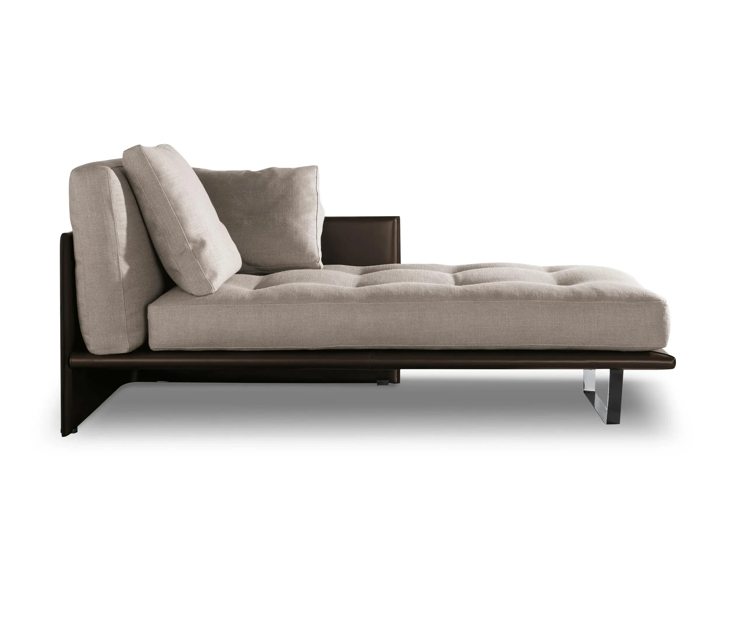 Minimalist Modern Luxury Designer Villa Hotel Furniture Leather Armrest Leisure Single Sofa Chair 1