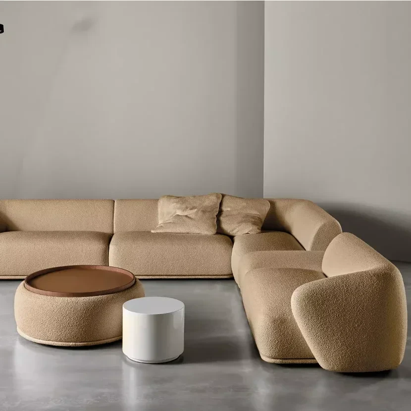 Luxury Sofa Reclining Fabric Modern Bedroom Furniture Home Living Room Furniture U Shaped Corner Loveseat Couch Sofa Bed Italia 1