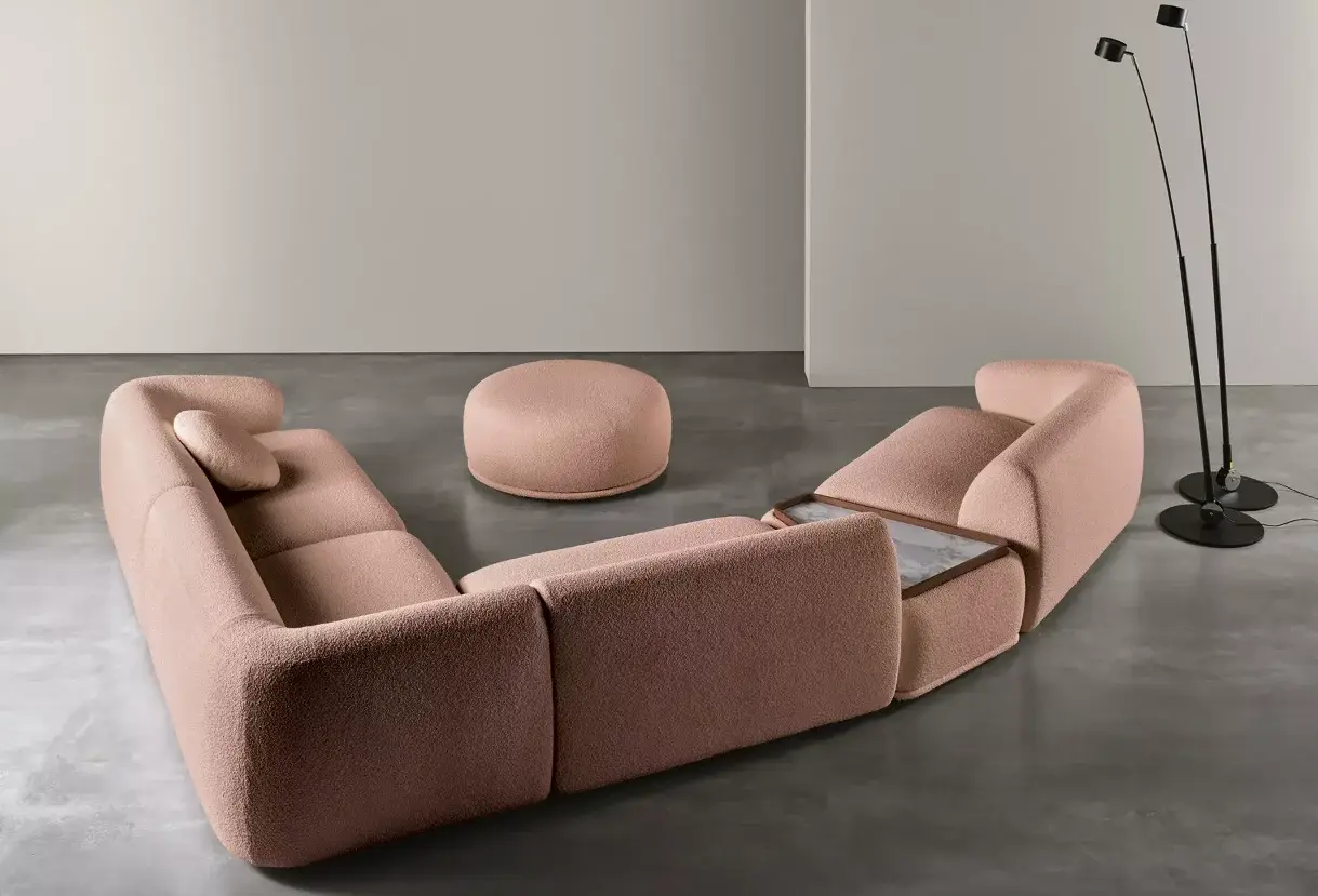 Modern Leather Couch Bathroom - - HENYANG 2