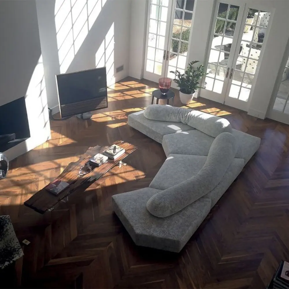 Round Hotel Lobby Sofa Modern - - HENYANG 5