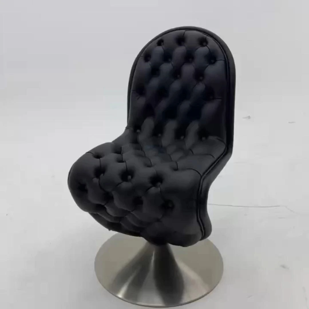 High Quality Modern S-Shape Leisure Chair Preferred Price Home Furniture Living Room Bedroom Hotel Dining Hall Use Metal 1