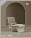 Lounge Accent Chair Modern Modern - - HENYANG 1