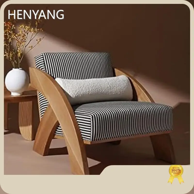 Modern Lounge Chair and Ottoman Modern by HENYANG 1