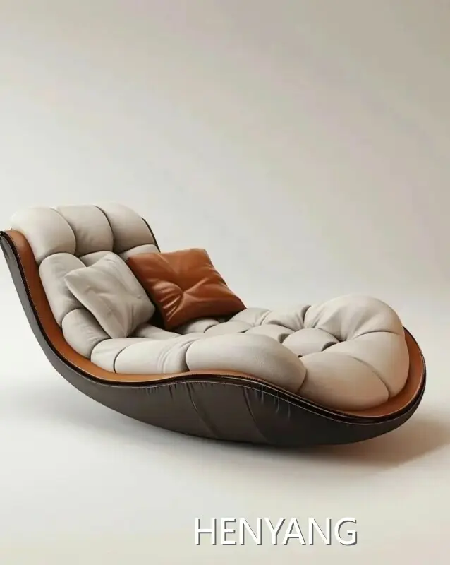Modern Reclining Lounge Chair Living Room Furniture by HENYANG 1