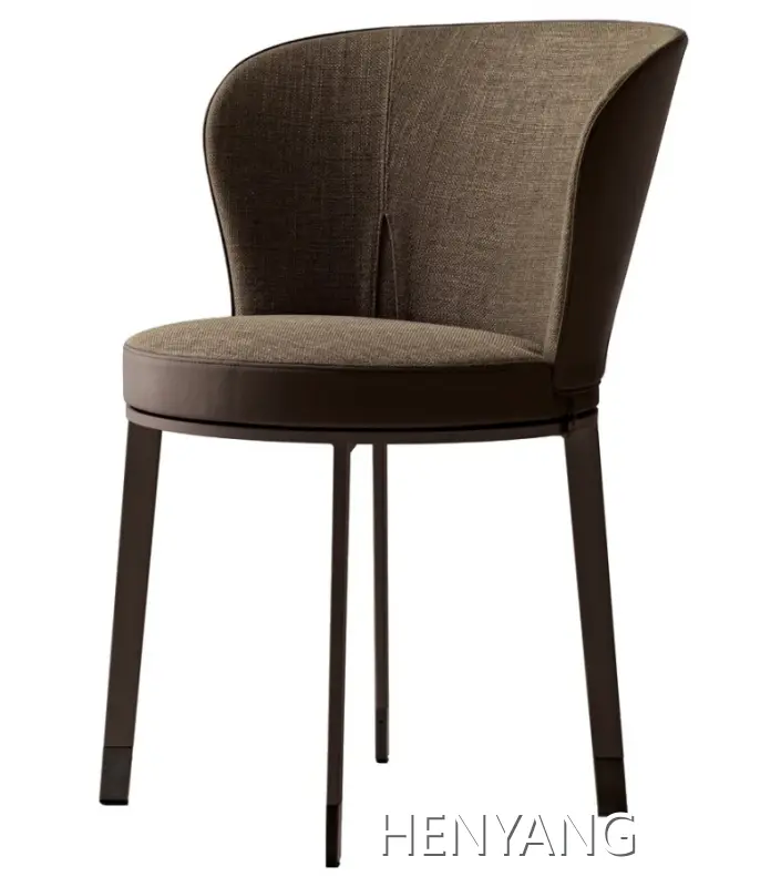 Leather Dining Chairs Modern - - HENYANG 1