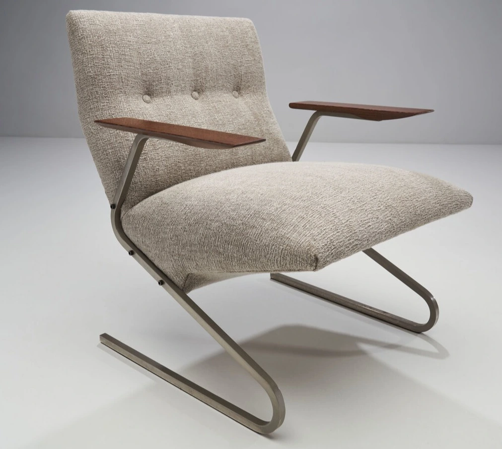 Stylish Backrest and Armrest Leisure Chair for Garden and Balcony 1