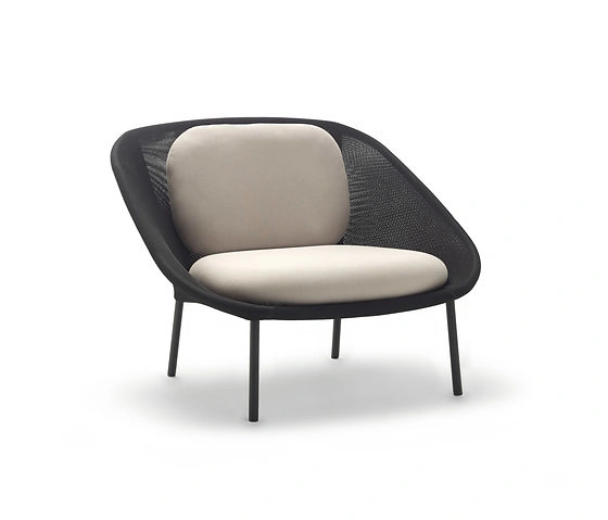 Nordic Outdoor Vine Sofa Courtyard Waterproof Sunscreen Vine Chair Living Room Bedroom Villa Garden Sofa Chair 1