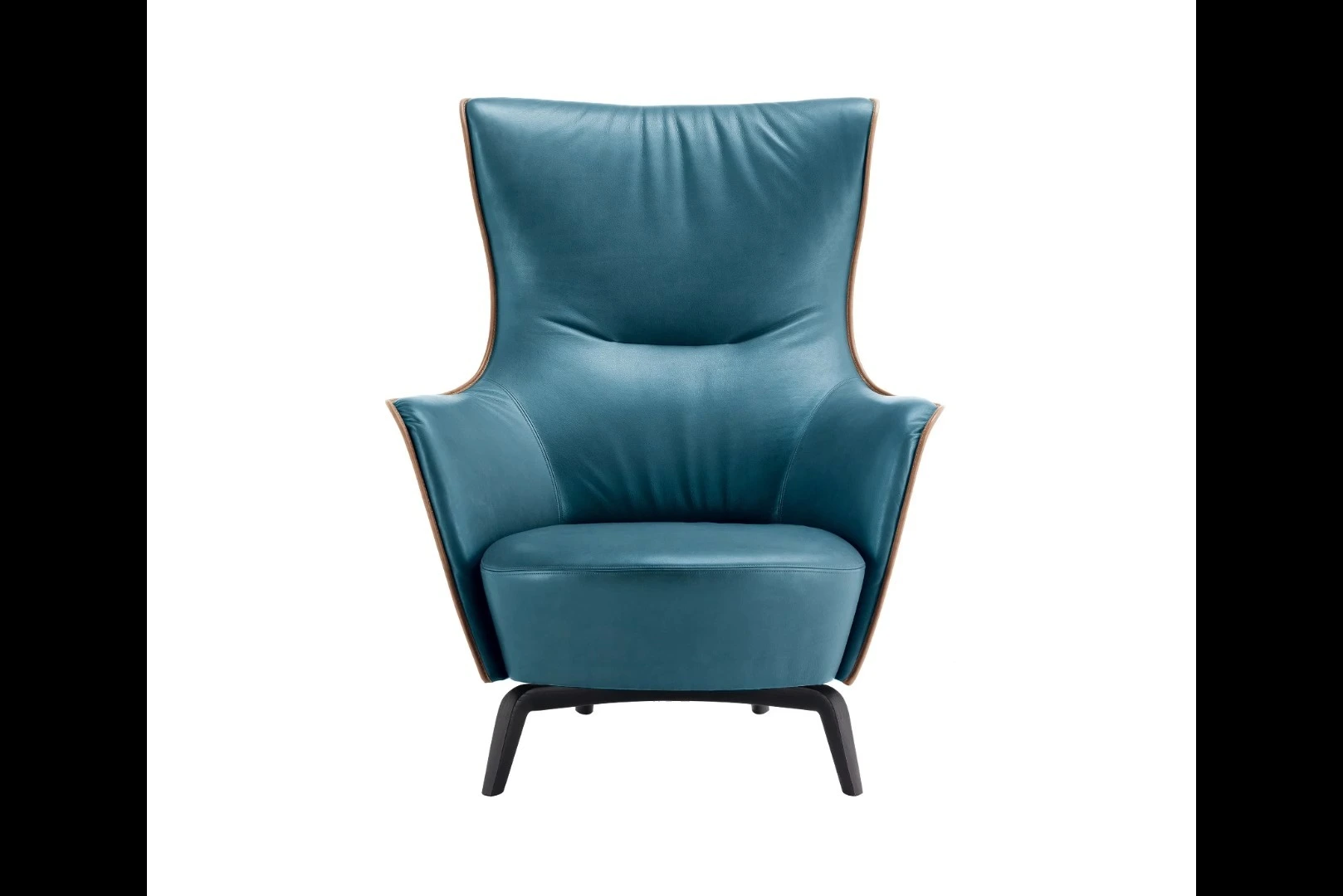 Nordic single chair modern simple chair  leather single sofa light luxury 1