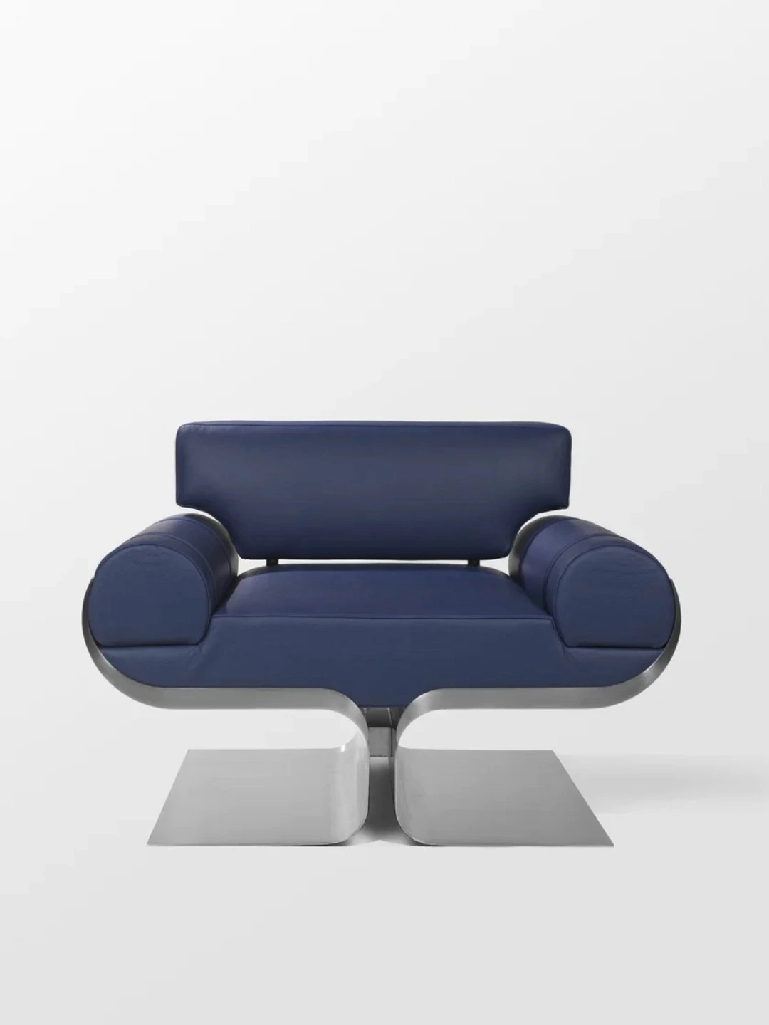 Ares Leisure Chair Luxury Leather Accent Chair Living Room Study Modern Style 1