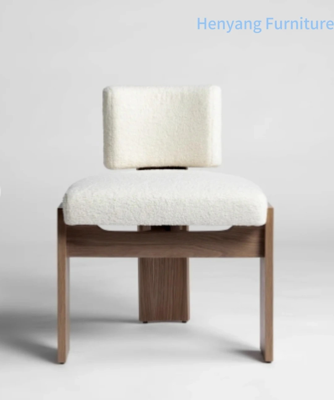Solid Wood Dining Chair with Comfortable, Sturdy and Stylish Nordic Design 1