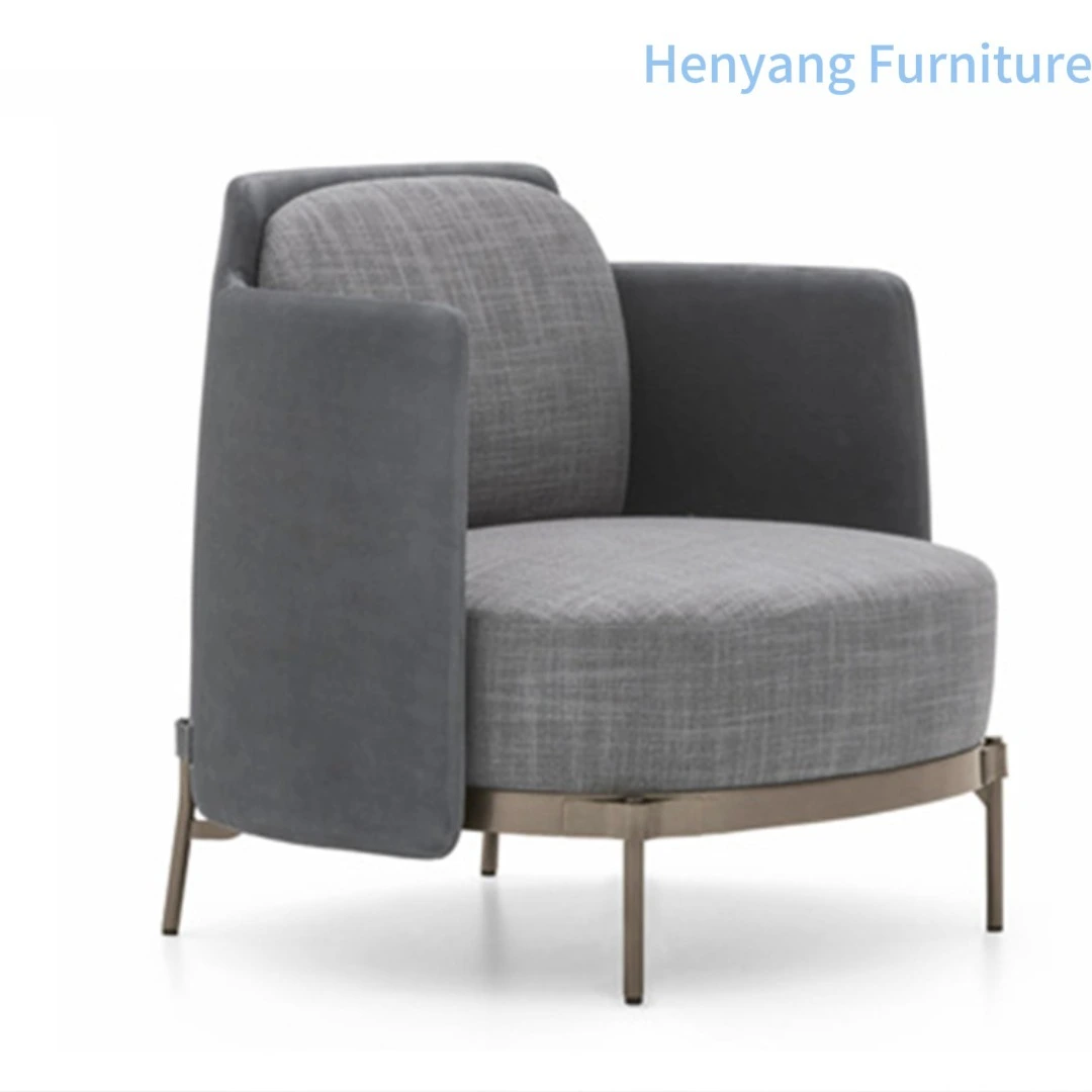 Italian style luxury sofa for small Nordic apartments, simple and modern living room, casual fabric sofa 1