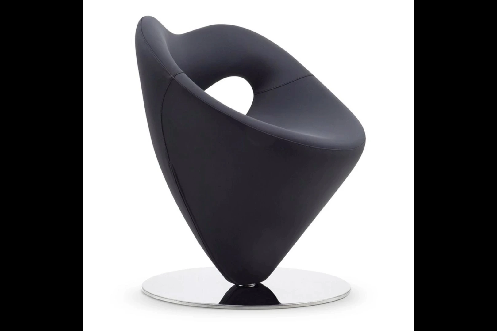 Light Luxury Minimalist High - end Sense Leisure Chair Heart - Shaped Hollow Chair 1