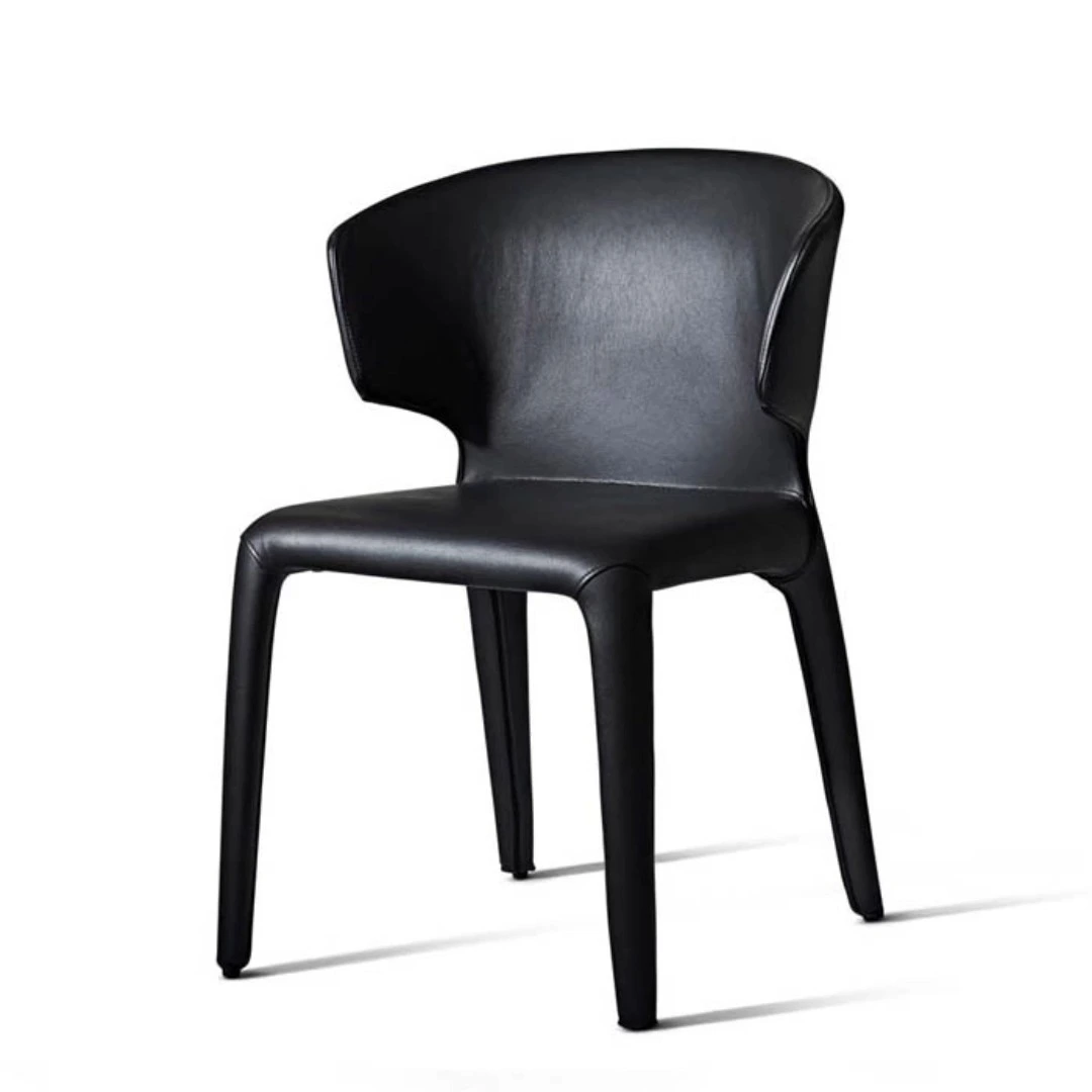 Elegant Leather Dining Chair with Simple and Modern Style 1