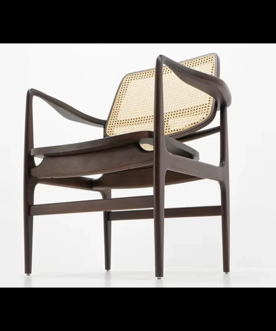 Handwoven Rattan Chair for Garden Patio, Sturdy and Comfortable 1