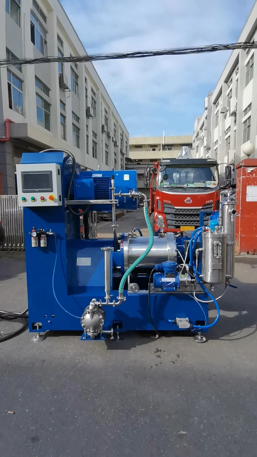 Boyee LMM Ultra-fine Centrifugal Nano Bead Mill For Colored Fabric Coating field Printing Ink-1706085909349709 1