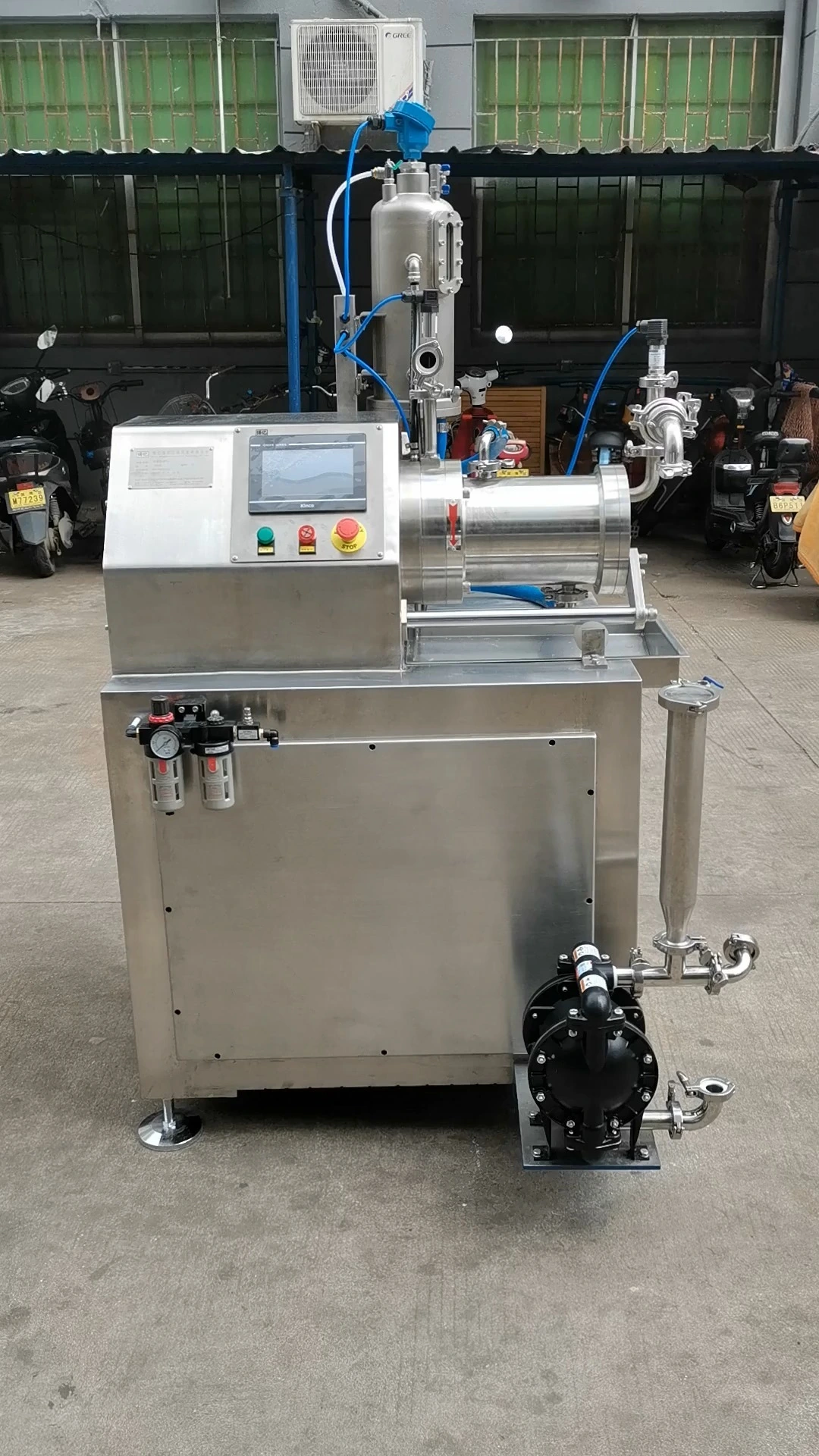 BYZr Hollow shaft Ceramic Turbine Bead Mill 3L-1708672352511436 1