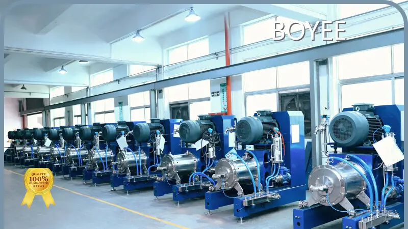 BOYEE Glass Bead Mill 4500×1700×2400 Glass Bead MillSupply 1
