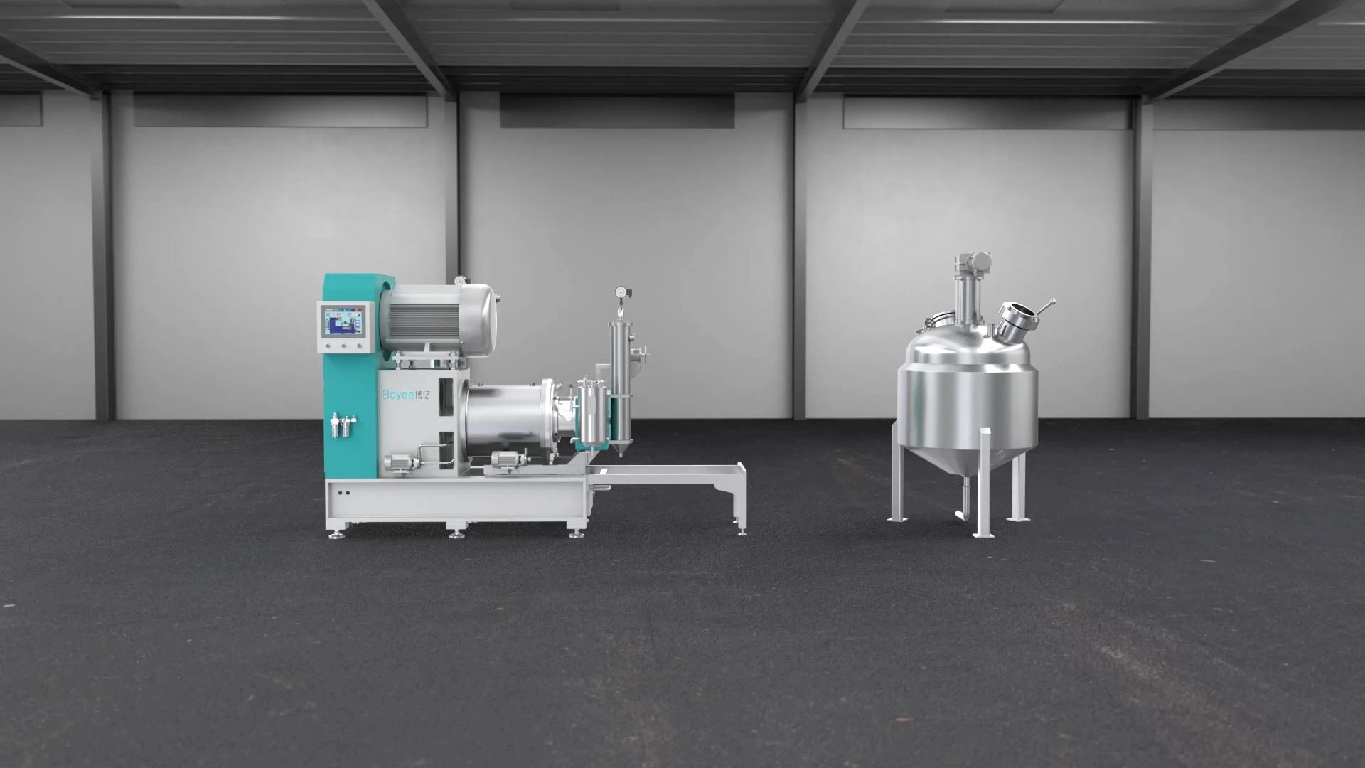 Silicon-Carbon Anode Intelligent Production Line  Nano Grinding Mill Universal 1