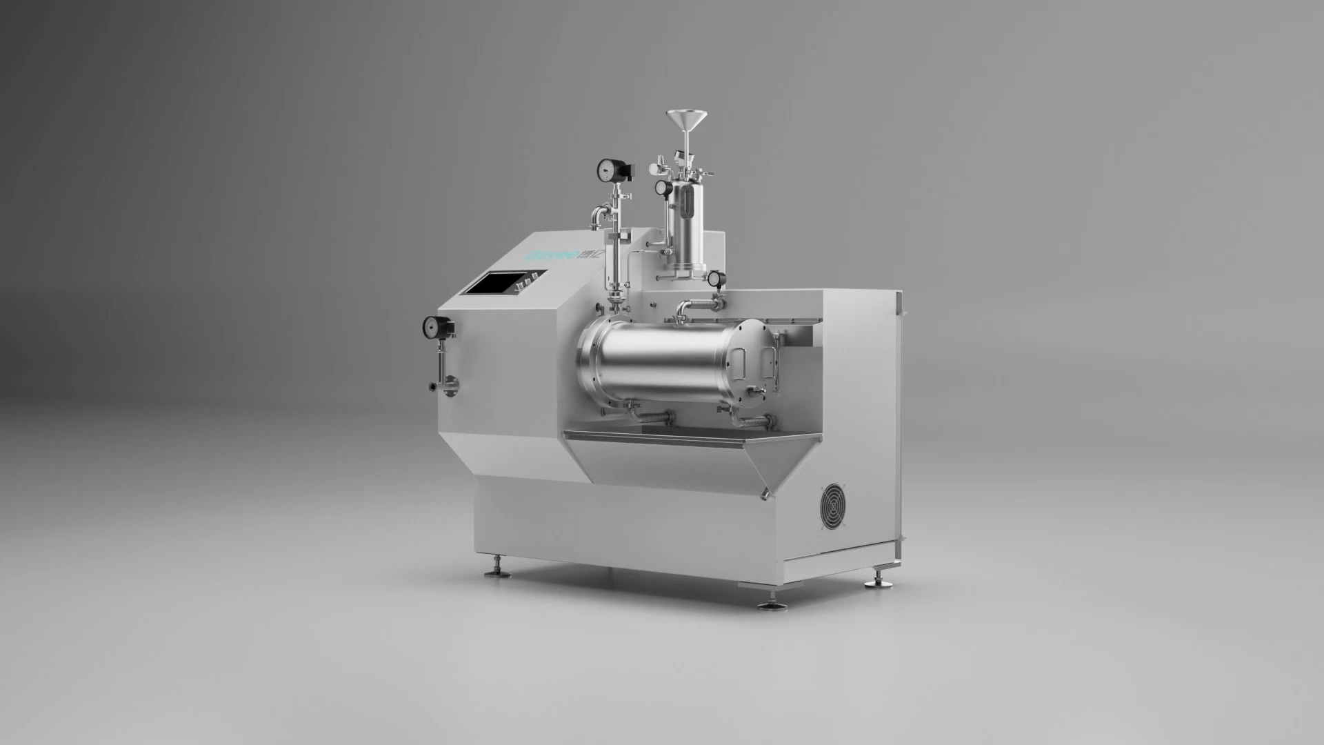 BYZr Hollow shaft Ceramic Turbine Bead Mill 30L Agitator Bead Mill Sand Mill-1711008765635271 1