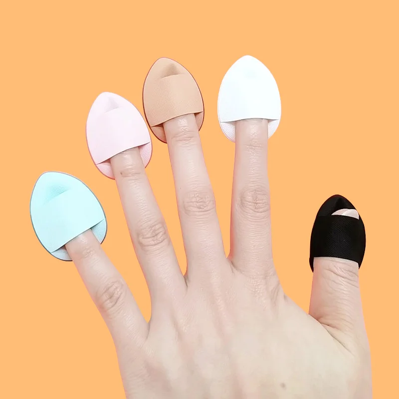 Air Cushion Mini Finger Sponge Pocket Flat Pad Make Up Blender Makeup Powder Puff 1