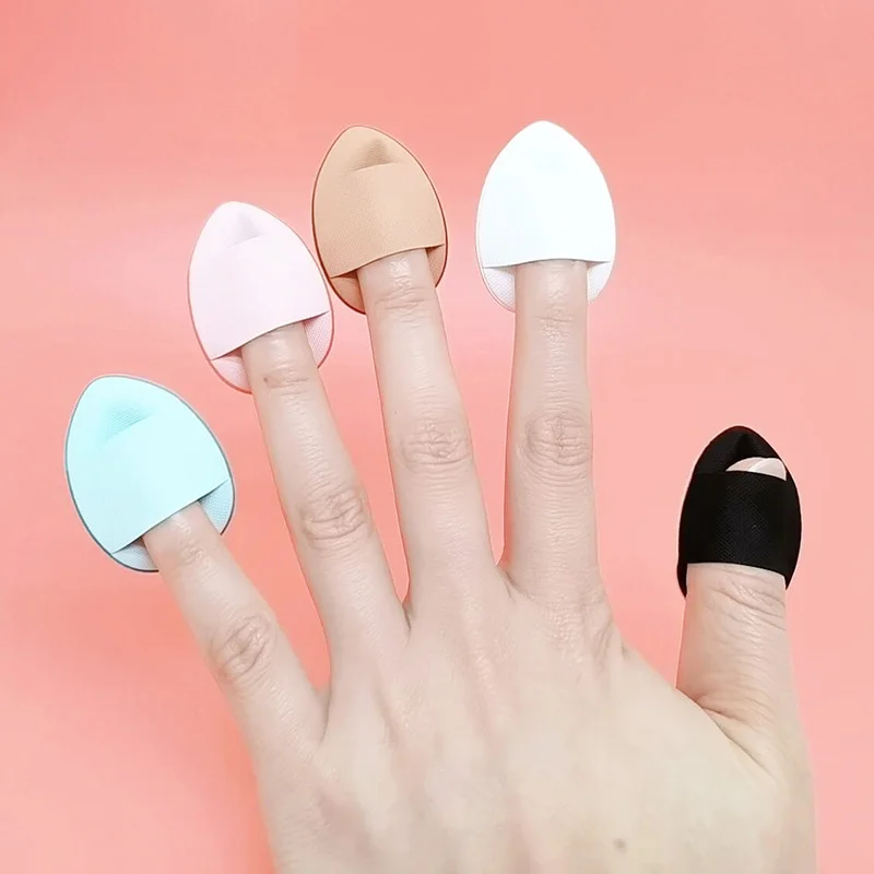 Loos Small Powder Puffs Foam Finger Sponge Mini Air Cushion Finger Makeup Sponge Powder Puff 1