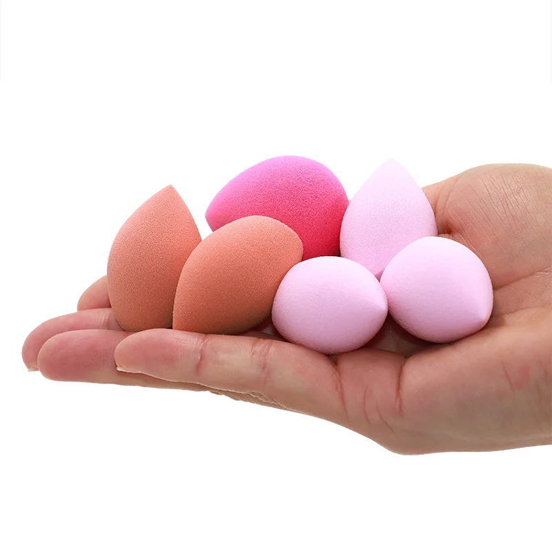 Yally Top Seller Customized Color Shape Foundation Beauty Egg Makeup Sponges Blender Latex Free Custom Mini Makeup Sponge 1