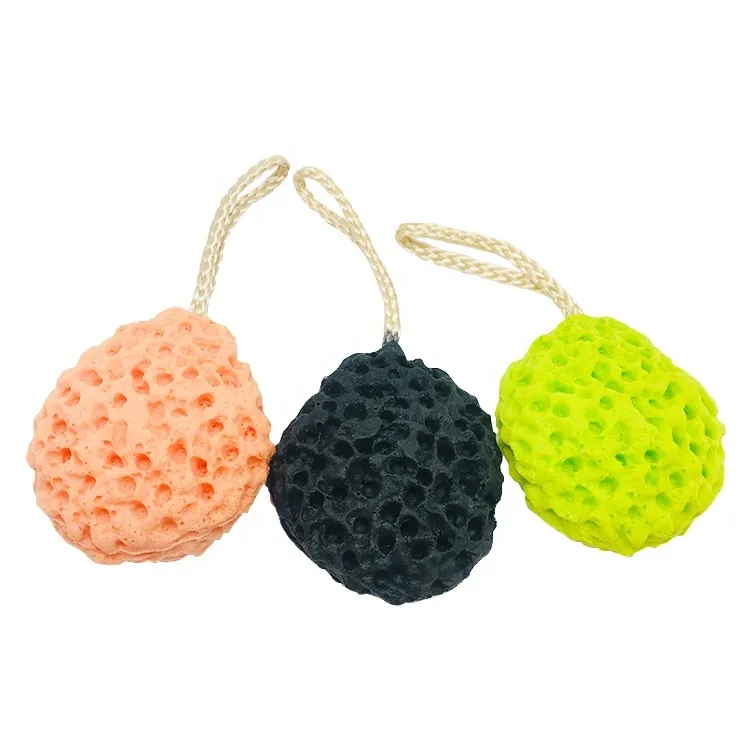 Bath Sponge Custom Loofahs Shower Sponges Exfoliating Scrubber Balls For Women Men Bathroom Supplies 1