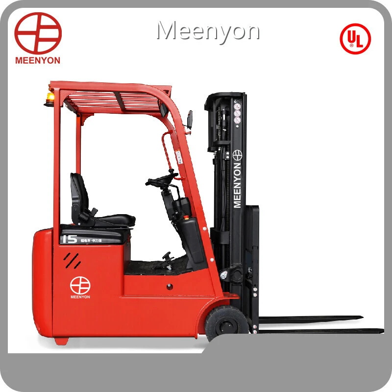 Meenyon High-quality 3 Wheel Electric Forklift Truck for Business 1