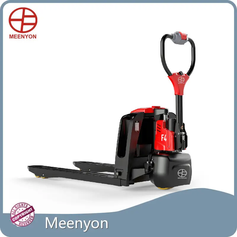 Lori la Meenyon Fully Electric Pallet Truck Kamili Electric Pallet Truck Company 1