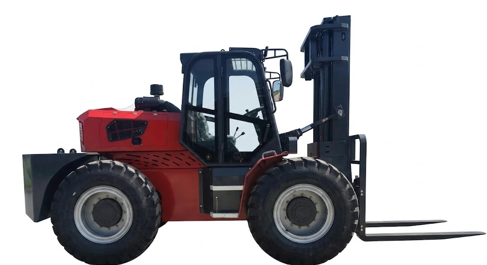 Nouveau chariot élévateur tout-terrain à direction arrière de 7 tonnes (2025) 1