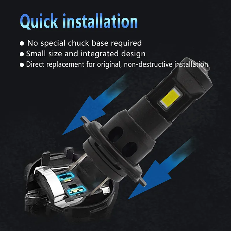 Automotive Headlamp Manufacturers HAOXUNDA Manufacture 2200LM 2