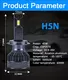 HAOXUNDA Car Head Light Bulb 6000Kwith Custom Services 5
