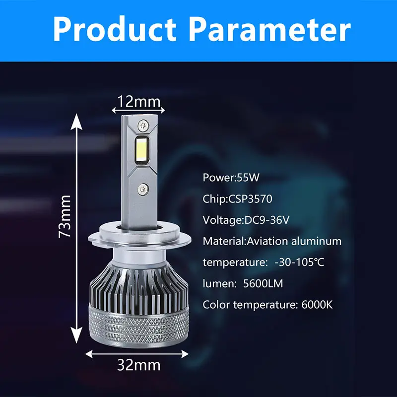 Car Headlight Suppliers with Custom Services for Automotive Lighting HAOXUNDA 6000K 6