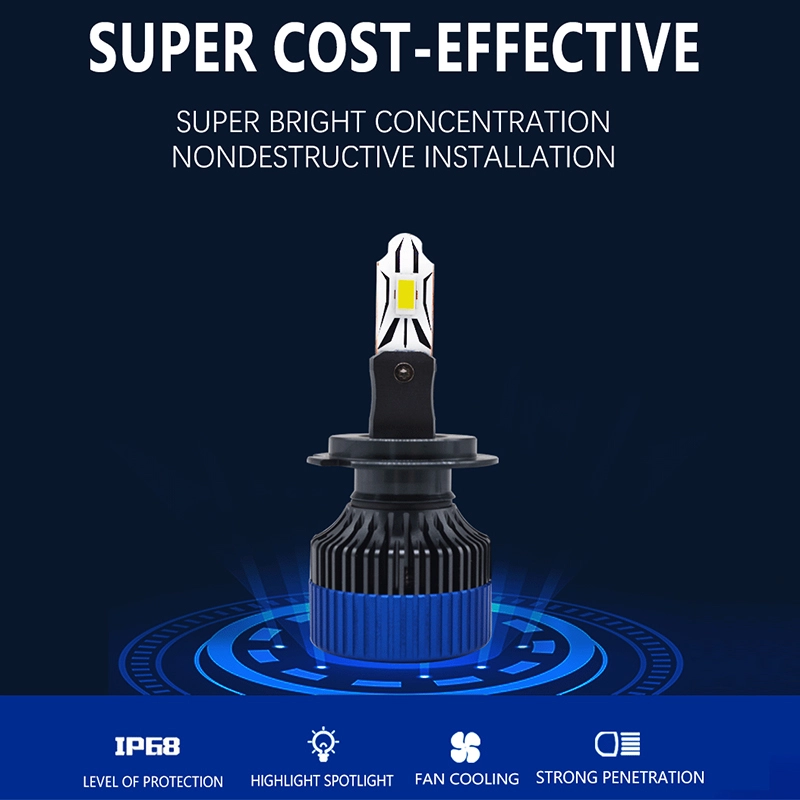 Extrem kosteneffiziente LED-Scheinwerferlampe mit hoher Helligkeit für Kraftfahrzeuge 1